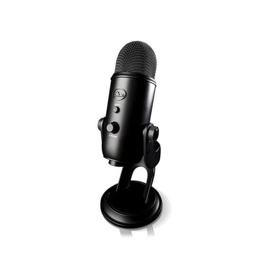 Logitech Creators Blue Yeti USB Microphone for Gaming, Streaming, Podcast, YouTube, Discord, PC, Studio Sound, Plug & Play-Blackout